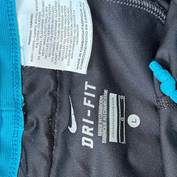 Black and Blue Nike leggings - Picture 4 of 5